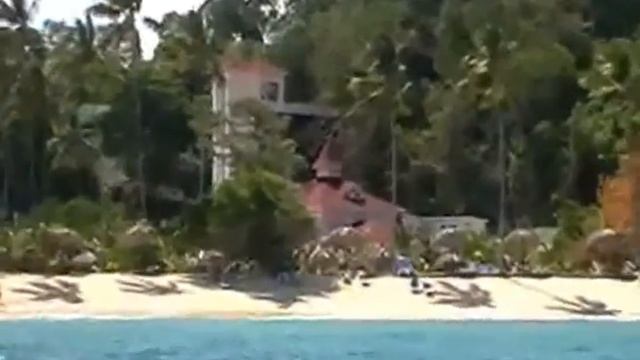 Cayo levantado Caribbean island off Samana Dominican Republic смотреть онлайн