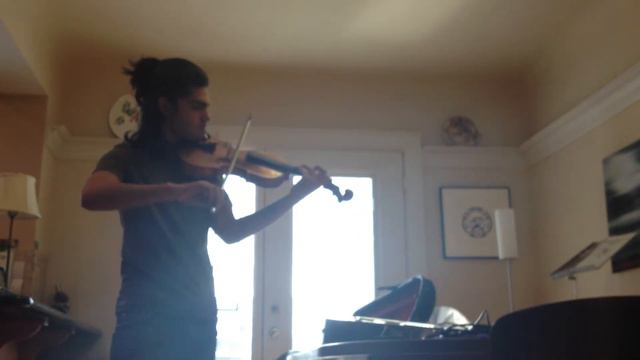 Hold on were going home Violin cover