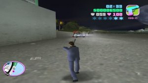 GTA Vice City. Стрельба в толпе.