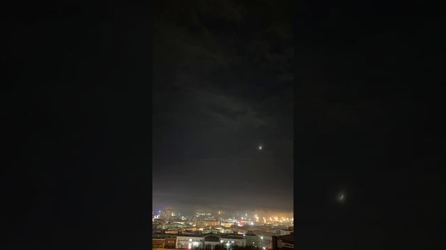 Ночь над Мурманском видео снято с 21:00 до 24:00 25.03.23 @Мурманск за окном и в сердце @Аврора Вилл