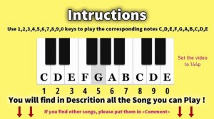 Youtube Piano - Play it With Your Computer Keyboard