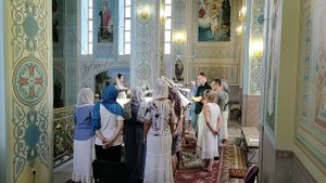 Стихиры на стиховне , глас 4-й. Регент Екатерина Артюхова.