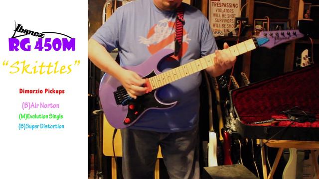 Ibanez RG 450m "Skittles" (Custom) смотреть онлайн