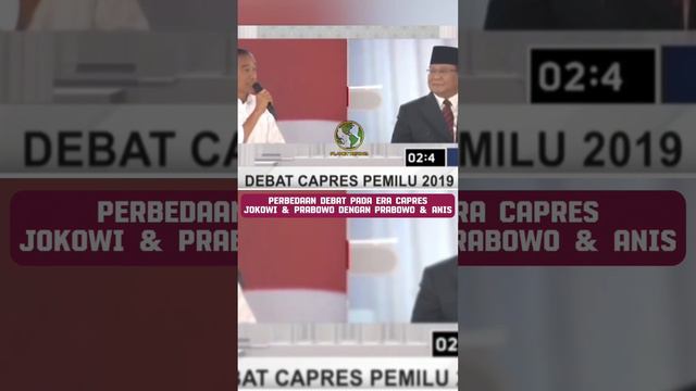 Tak Seperti Debat Sekarang !!! Inilah Debat Capres 2019 #capres2024 #prabowo #jokowi