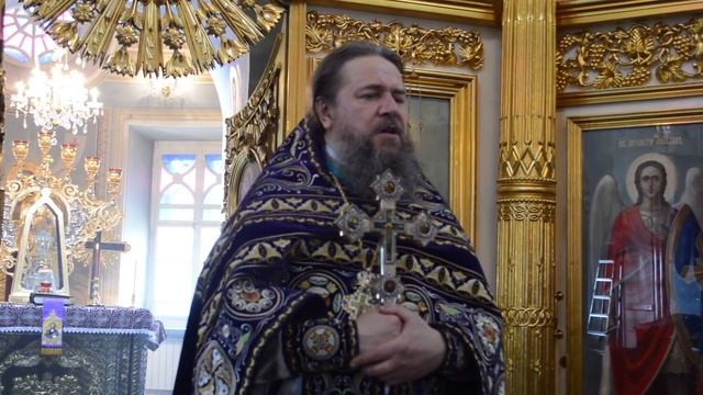Неделя 5-я Великого поста. Протоиерей Сергий Кандыбин.