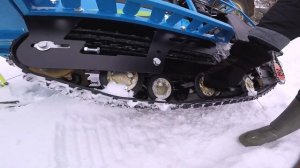 Миниснегоход Next 500 // подвеска, натяжник, комплектация