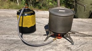 ✓ Туристическая газовая горелка NatureHike NK-02. Качество, надёжность, красота ?