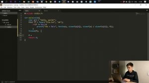 как работать с бинарными файлами в си
