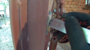 Двусторонний гаражный ригельный засов , ("краб" ? , "паук" ?) своими руками.