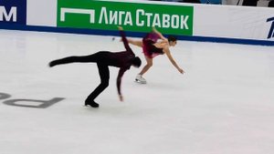 Анастасия Мишина и Александр Галлямов, КП. 4 этап Гран-при по фигурному катанию. 11.11.2023. Казань