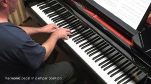 Gabriel Fauré - Pavane Op.50 - Piano Solo - P. Barton, FEURICH grand piano