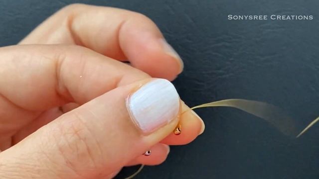 Simple Square stitch jewelry set || Super easy tutorial смотреть онлайн