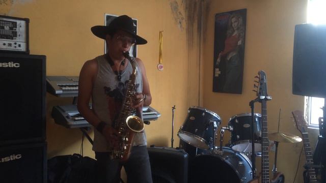 King Crimson - 21st century schizoid man - Cover Sax смотреть онлайн