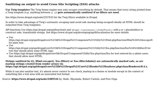 Drupal: Prevent Cross-site scripting (3 Solutions!!) смотреть онлайн
