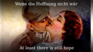 Morgen muss mein Schatz verreisen [German soldier song][+English translation]