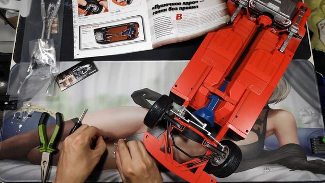 №41,42,43,44 Сборка Ford Mustang Shelby GT-500 1967 DeAgostini / Форд Мустанг Шелби смотреть онлайн