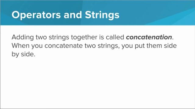 Python- String Operators