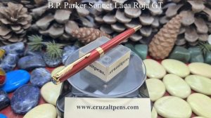 Cruzaltpens - B.P.  Parker Sonnet Laca Roja GT