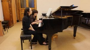 С. Слонимский “Деревенский Вальс”. Огай Елена ,  Артамонова Людмила.