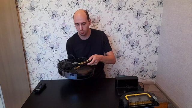 Обзор робота-пылесоса Kitfort KT-5114 смотреть онлайн