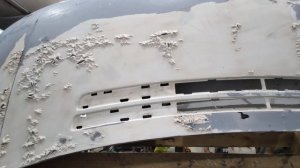 Правильная покраска автомобиля.Подрыв краски за 10 минут.Часть3