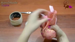 ❆Новогодние шары своими руками из ткани❆