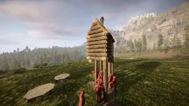 How To BUILD A FLOATING Base In 2024, NO Mods, NO Cheats | Sons of the Forest