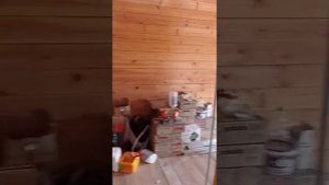 Ванная комната в деревянном доме