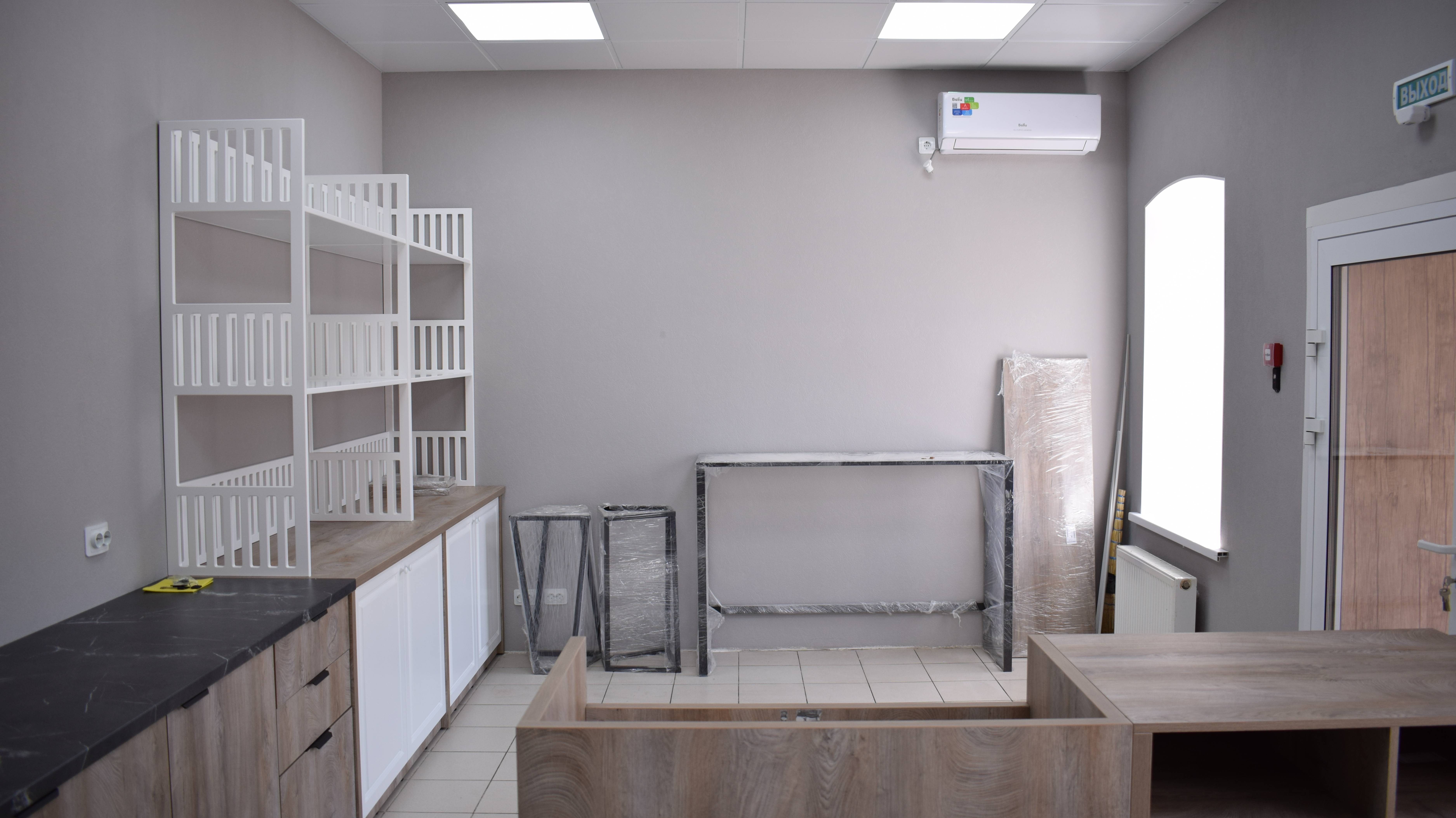 Внутренние работы в помещении