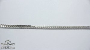 Плетение «Скорпион (Ауди)» - серебряная цепочка на шею.