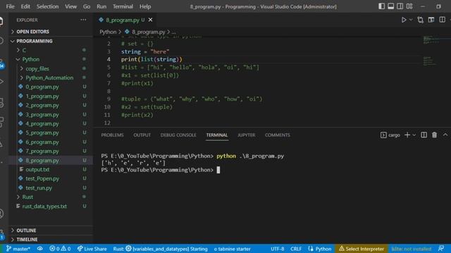 learn python set operations | all about python sets #pythonsets #pythonprogramming @CodeasByteS