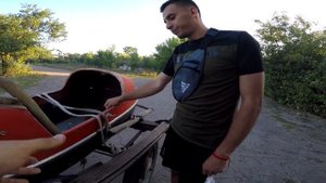 ПЕРВЫЙ ВЫЕЗД на САМОДЕЛЬНОЙ ЛОДКЕ!!!