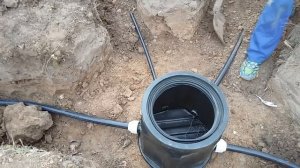 Колодец ККТМ-1 ССД в роли центрального колодца под муфту.