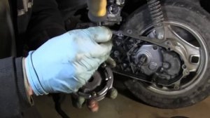 СВОИМИ РУКАМИ: ТО трансмиссии Suzuki lets 2