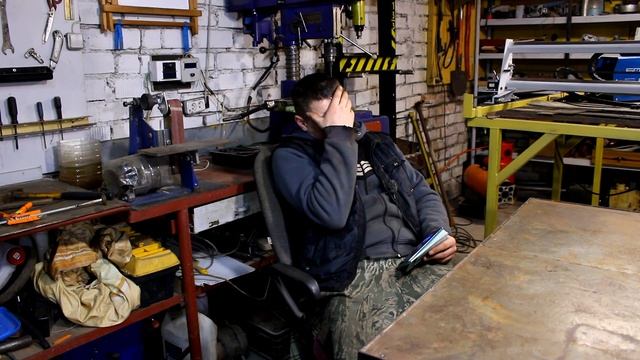 Самодельная струбцина для картошки. ?