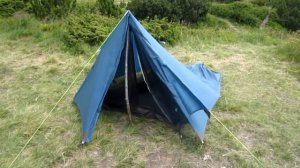 Легкоходная палатка Axeman весом 880 г. Установка и обзор