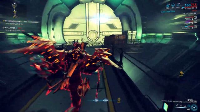 Warframe lvl 130 - 140 Run in Hieracon смотреть онлайн