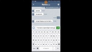 Переписка с извращенцом. В Nekto.m