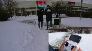 Xiaomi mi drone 1080p первый запуск. Краш тест xD