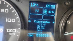 FORD Cargo CCK1 1848T 2018г. Горят ошибки.