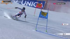 Горные лыжи. Кубок мира. Зельден. Мужчины. Слалом-гигант. 1-я попытка.mp4
