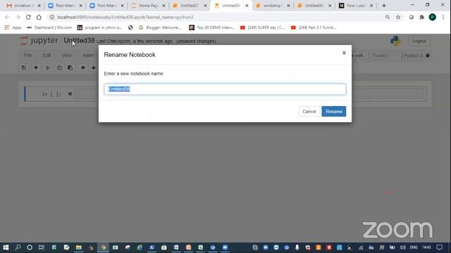 Workshop on DATA ANALYSIS WITH PANDAS AND NUMPY (Day-1) смотреть онлайн
