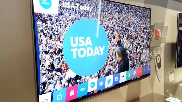 CES: LG Smart TV webOS Launcher смотреть онлайн