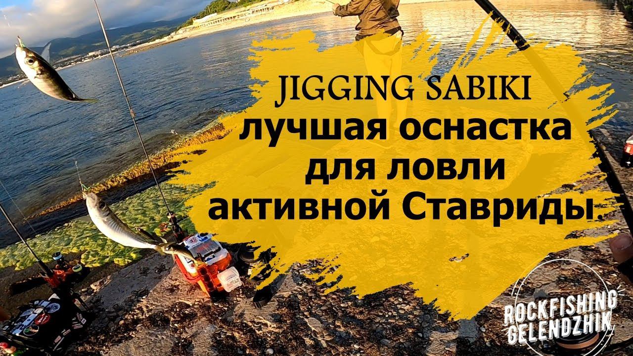 JIGGING SABIKI лучшая оснастка для ловли активной Ставриды