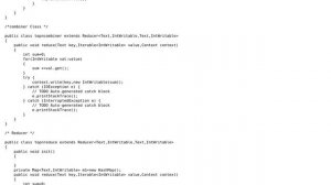 I'm getting NoSuchMethodException map＜init＞method required while compling my mapreduce code