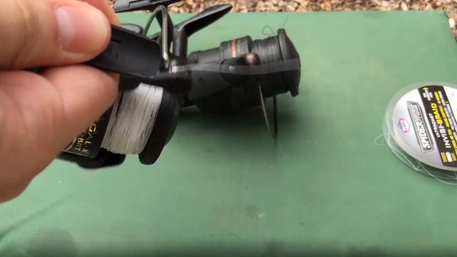 How to put braided line on a fishing reel смотреть онлайн