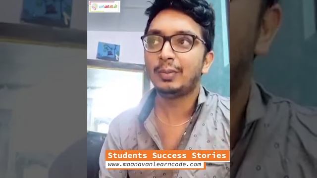 MaanavaN Changed my Life by Ramesh babu | Students Success Stories in MaanavaN Learn Code