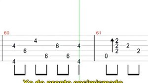 Silvio Rodriguez - Desnuda y con sombrilla - karaoke tab