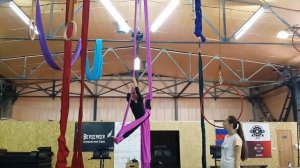 Aerial silks воздушные полотна