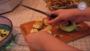 Сушка яблок в домашних условиях. Как нарезать и очистить яблоки за секунды